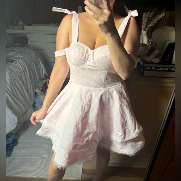 NWT ByEgreis Loise Pink Dress XS - Picture 3 of 15